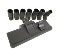 Spazzola con ruote aspirapolvere universale tappeti - pavimenti con 7 raccordi