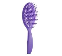 Spazzola con sfiato per asciugatura rapida e districante, design cavo per un flusso d'aria veloce, manico ergonomico, massaggia il cuoio capelluto stimola la circolazione, adatta per capelli ricci