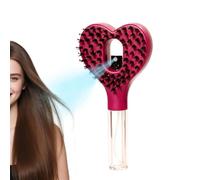 Spazzola con Spruzzo d'Acqua Pettine 2 in 1 a Forma di Cuore Bagnato e