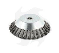Spazzola conica da 200mm per decespugliatore-pulizia pavimenti e marciapiedi