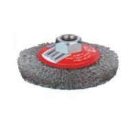 Spazzola conica filo acciaio mm 90 ma 14 utensileria manuale