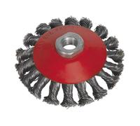 Spazzola Conica In Filamento Sealey 100Mm M10 X 1.5Mm Cwb100