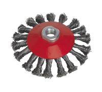 Spazzola Conica In Filamento Sealey 115Mm M14 X 2Mm Cwb115