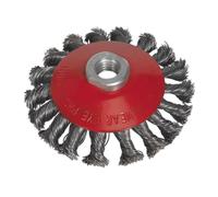 Spazzola Conica Sealey In Filamento 100Mm M14 X 2Mm Cwb101