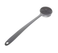 Spazzola Da Bagno a Manico Lungo Lavasciuga Posteriore Per Doccia Scrubber Per Doccia Spazzola Per Il Cuoio Capelluto Luffa Corpo Spazzola Per Pentole Bambino Gel Di Silice