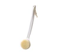 Spazzola Da Bagno, A Setole Morbide Con Manico Lungo, For La Schiena Due In Uno, Comoda Strofinare Dopo Il(White,Style1)