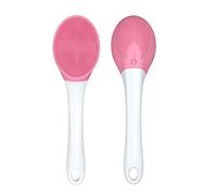 Spazzola da bagno Bagno posteriore della schiena elettrica Doccia Doccia Spazzola Spazzola Silicone Esfoliante Massaggio per il bagno per il bagno domestico Accessorio (Color : Pink)