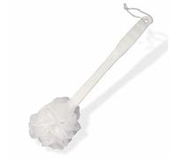 Spazzola da bagno con manico lungo, esfoliante per il corpo, spazzola esfoliante per la schiena in luffa, spazzola esfoliante per la doccia per uomini e donne (confezione da 1)