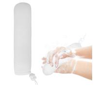 Spazzola da bagno con manico lungo, spazzola antiscivolo per vasca da bagno con manico curvo, per doccia, facile da raggiungere per anziani, adatto per anziani/incinte, bagno e doccia