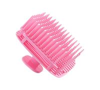 Spazzola da bagno da viaggio con base cava per un'asciugatura rapida combinata con funzione di massaggio del cuoio capelluto per adulti