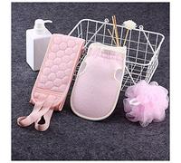 Spazzola Da Bagno Doccia esfoliante retro scrubber da bagno da bagno porta asciugamano a sfera guanti profonda fango di fango pulizia coreano stoffa di balneazione in stile giapponese strofinatura pos