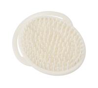 Spazzola da Bagno e Shampoo per Ragazzo Ragazza in Silicone Bianco | Design Ergonomico, Delicata sulla Pelle, Pulizia Profonda ed Effetto Esfoliante