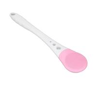 Spazzola da bagno, Impermeabile Completamente Automatico Bodyscrubber Elettrico Multifunzione di ricarica USB Morbido Silicone con Manico Lungo per La Casa (PINK)