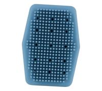 Spazzola da Bagno in Silicone Blu per Bebè e Ragazzo Ragazza Piccoli | Pulizia Delicata della Pelle, Morbidezza Elevata, Facile da Portare, per Uso Esterno e Viaggio