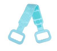 Spazzola da Bagno in Silicone Blu per Massaggio Esfoliante | Bagno e Casa, Elevato Attrito, Rimuove Cellule Morte, Pratica per Doccia e Pulizia Quotidiana
