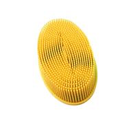 Spazzola da Bagno in Silicone Gialla per Bebé, Flessibile