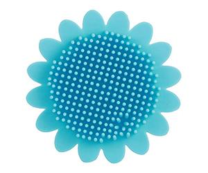 Spazzola da bagno in silicone per bambini, spazzola da bagno per bambini dai bellissimi colori facile da rimuovere, per l'istruzione domestica Istituzione educativa per(blue)