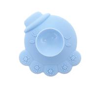 Spazzola da Bagno in Silicone per Bebè, Blu Massaggiante | Esfoliante Delicato, Rilassa Cuoio Capelluto, Adatta a Shampoo e Doccia, per Uso Quotidiano