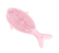 Spazzola da Bagno in Silicone Rosa a Forma di Balena per Bambini | Massaggiante, per Lavaggio e Pulizia Delicata, Design Cartoon Adorabile, per Bebè e Kids