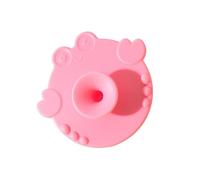 Spazzola da bagno in silicone sicuro per bambini, design a cartoni animati, strumento di pulizia multifunzionale delicato per neonati Unsiex spazzola da bagno in silicone