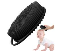Spazzola da bagno in silicone - Spazzola esfoliante morbida per doccia, strumento portatile per scrub corpo, spazzola per la pulizia del corpo riutilizzabile con setole morbide, purificatore doccia