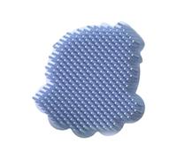 Spazzola da bagno per bambini, massaggiatore per cuoio capelluto e shampoo, in silicone, spazzola per bagno e doccia con ventosa, spazzola per massaggio per bambini, uomini, padre, madre, moglie,