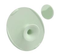 Spazzola da bagno per bambini, spazzola per il lavaggio dei capelli del bambino, pettine per cuoio capelluto morbido in silicone per la pulizia della culla, strumento di massaggio con ventosa