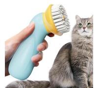 Spazzola da bagno per cani, 3 in 1. Il massaggio regolare può rendere la pelle del vostro animale domestico sana e migliorare i capelli. Il pennello per massaggio per il bagno per animali domestici ha