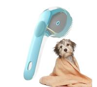 Spazzola da bagno per cani | Pettine doccia per gattini con dispenser di sapone, spazzola da bagno morbida per cani per la cura con manico lungo, ideale per doccia e massaggio
