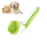 Spazzola Da Bagno Per Cani - Spazzola Lavaggio Cuccioli | Massaggio Pet con Dispenser Sapone per Casa Piscina Spiaggia Gatti