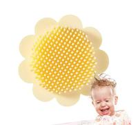 Spazzola da bagno per, spazzola da bagno con cappuccio per culla | Spazzola per massaggiatore per capelli in silicone | Pice shampoo sulle setole morbide per i bambini con una