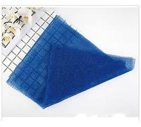 Spazzola Da Bagno Pulire la spugna da bagno esfoliante lungo corpo scrub strettamente tessuto pelle bellezza pelle liscia torre tower panno elastico poroso Spazzola Da Bagno Silicone (Size : Blue)