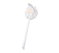 Spazzola da bagno, spazzola for la schiena a manico lungo, strumento da bagno a setole morbide, bagno e scrub della schiena senza chiedere aiuto(White)