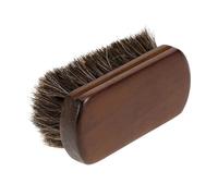 Spazzola da barba con manico per capelli ricci multiuso in crine di cavallo uomo uomo rasatura facciale