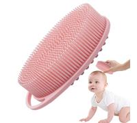 Spazzola da doccia in silicone per - Spazzola da bagno in silicone, spazzole per scrub per il corpo | Spazzole da barba morbide a setole morbide, spazzola da bagno portatile per schiena, cosce e per