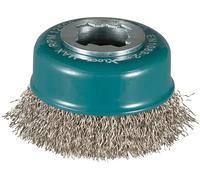 Makita D-73346 X-Lock - Spazzola a tazza con filo ondulato, 75 mm