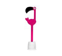 Spazzola da toeletta con supporto per Flamingo per animali. Accessori da bagno