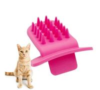 Spazzola da toilette - Spazzola da massaggio per gatti leccare animali