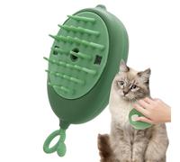 Spazzola d'acqua per gatti - Spazzola per la cura dei gatti con luce blu | 4 in 1 spazzola massaggiante elettrica per gatti e cani, vacanze, bagno, vita quotidiana, appartamento e viaggi
