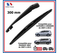 Spazzola Braccio D'Essuie Vetro Posteriore Cabochon per Citroën C-Crosser 2007