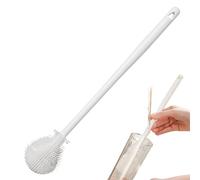 Spazzola detergente per bottiglie, spazzola per bottiglie di acqua, spazzola per con manico lungo, detergente da appendere per bicchieri, , scrubber per contenitori di c