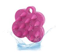 Spazzola Detergente Per Cuoio Capelluto Pettine in Silicone Morbido
