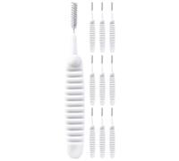 Spazzola detergente per soffione doccia, set da 10 pezzi, sbocchi per doccia, spazzola per crepe, soffione per uso domestico, spazio bagno, , scarico, rubinetto, filtro, foro
