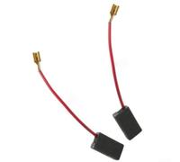 Spazzola di carbone 6,3 x 12,5 x 24 mm per motosega Worx WG303e WG307 T17E compatibile con parti di ricambio per utensili elettrici con molle, confezione da 2