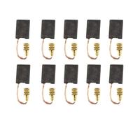 Spazzola di carbone, Spazzola di carbone Spazzola di carbone Spazzola del motore, smerigliatrice angolare Ricambio for accessori for utensili elettrici for GWS 20-230 H 6,3x16x22mm 10 pezzi