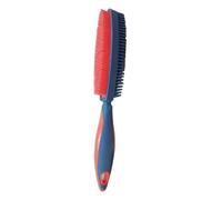 Spazzola di chiusura per dispersione, pennello per cani per toelettatura - pennelli per capelli a doppia faccia, strumento di toelettatura portatile, gadget per la depilazione degli animali per le