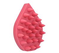 Spazzola di cuoio capelluto da shampoo da 2 pcs, pennello forfora per faro per lavaggio per la spazzola per shampoo spazzola, pennello al cuoio capelluto in silicone Massager (Rosso)