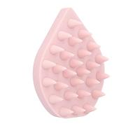 Spazzola di cuoio capelluto da shampoo da 2 pcs, pennello forfora per faro per lavaggio per la spazzola per shampoo spazzola, pennello al cuoio capelluto in silicone Massager (Rosa)