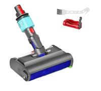 Spazzola Di Lavaggio Compatibile Con Dyson V7 V8 V10 V11 V15, Testa For Mocio Elettrico Bagnato E Asciutto Con Luce Verde, Pulisce E Asciuga I Pavimenti Duri.