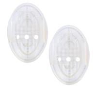 Spazzola di massaggio da 2 pezzi, spazzola per massaggio meridiano professionale, scrubber per il corpo anti -cellulite rilassante per collo, schiena, colonna lombare, piedi, gambe, pennelli da bagno